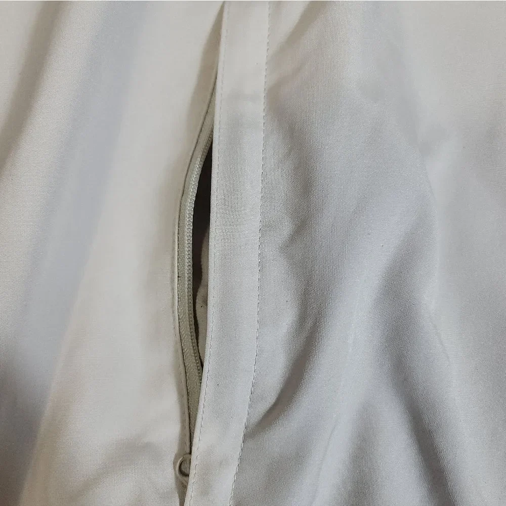 FootJoy FJ Golf Quarter Zip Pullover Windbreaker White Wickenburg CC